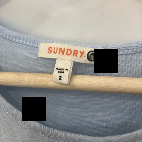 𝅺SUNDRY Amour Peplum Tank Top - Picture 5 of 8